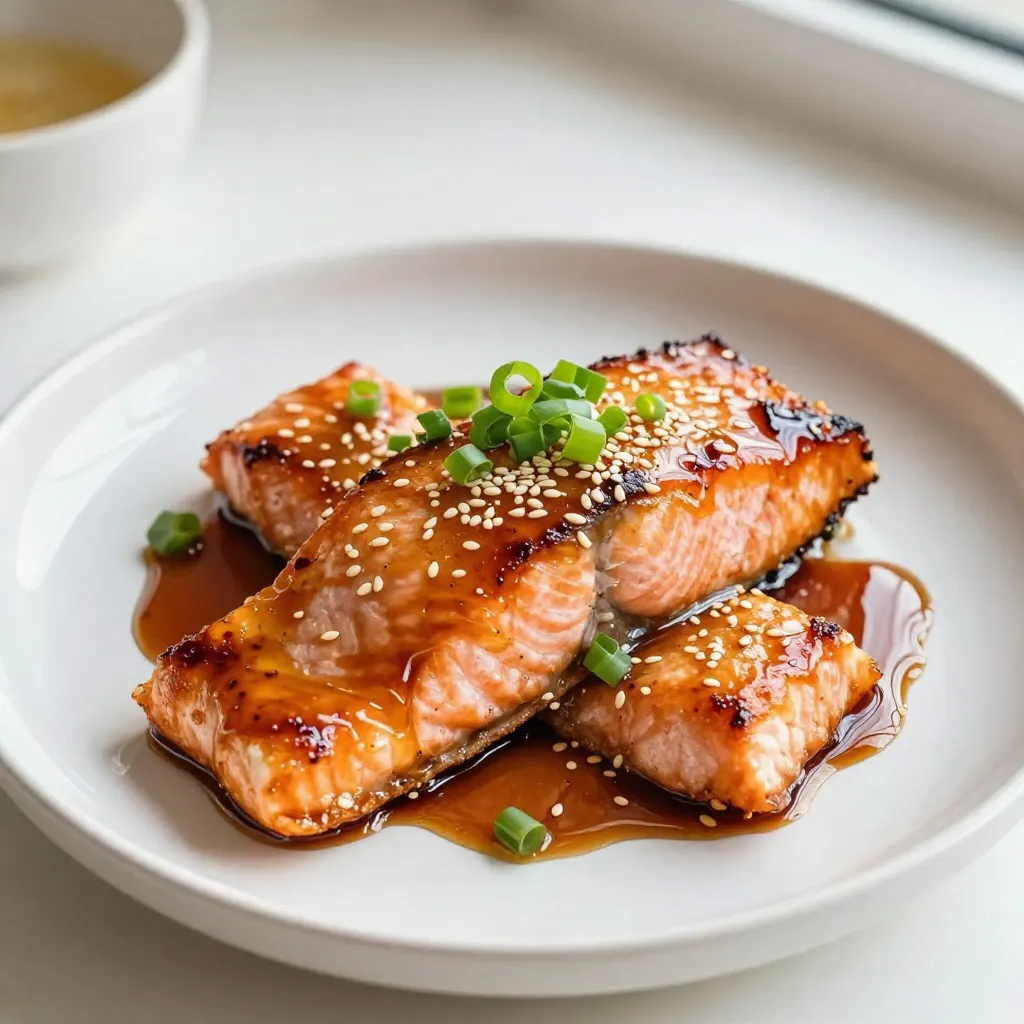 Honey Soy Glazed Salmon Einfache und leckere Mahlzeit