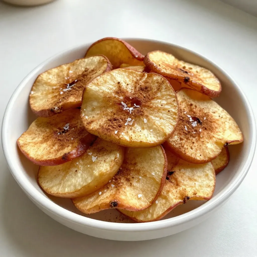 Cinnamon Apple Chips Genuss für jeden Snackliebhaber