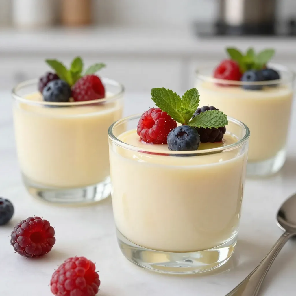 Vanilla Bean Panna Cotta Einfach und Köstlich Genießen
