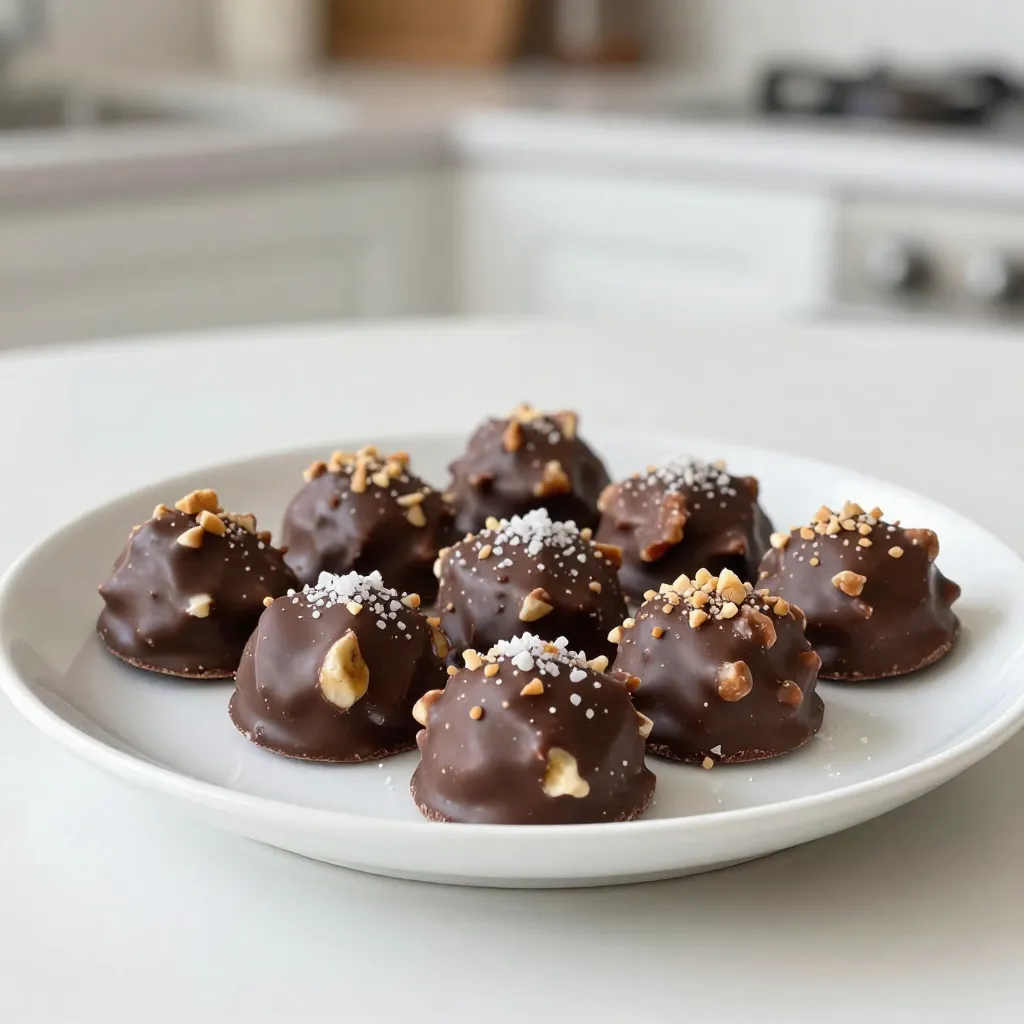 Schokoladenüberzogene Bananenhäppchen einfach zubereiten