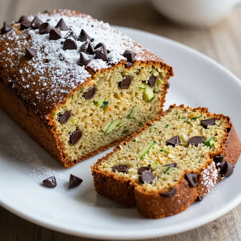 Schmackhaftes Chocolate Chip Zucchini Bread Rezept