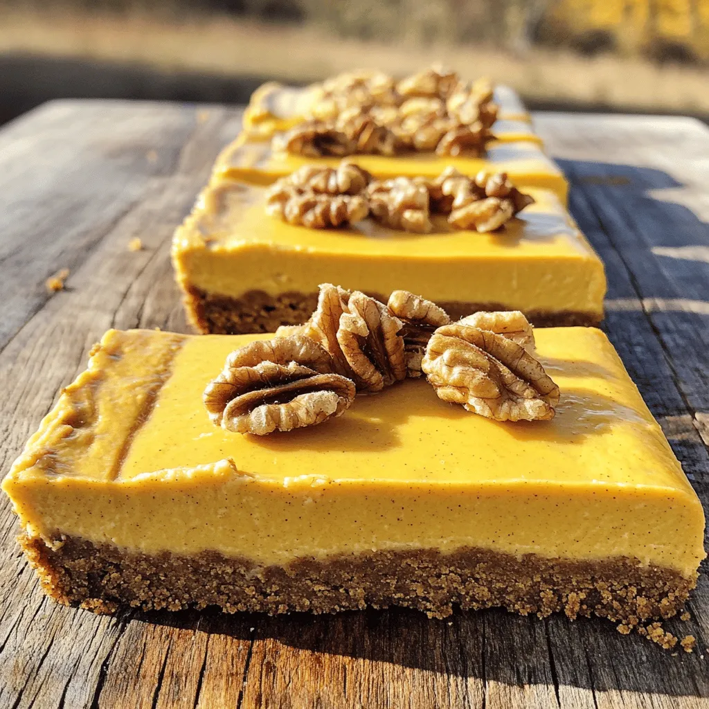 - 200 g Vollkornkekse, zerbröselt - 100 g Butter, geschmolzen - 400 g Frischkäse, zimmerwarm - 200 g Kürbispüree (frisch oder aus der Dose) - 150 g Zucker - 2 große Eier