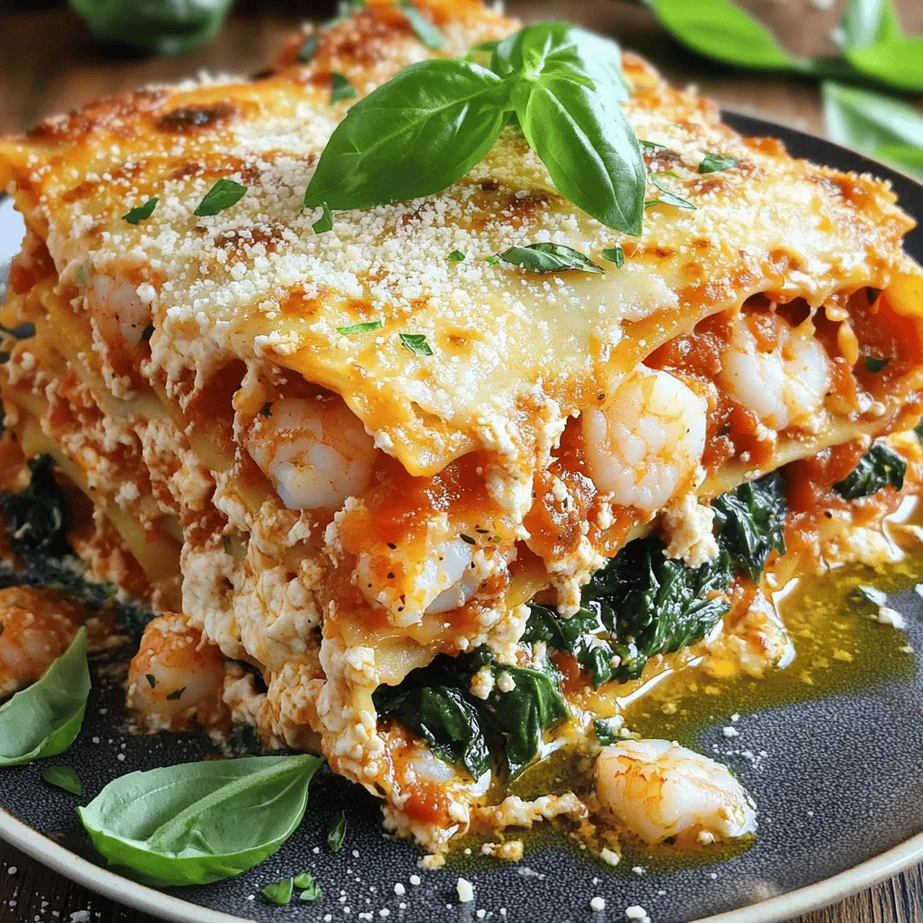 Seafood Lasagna Köstlich und Einfach Zubereiten