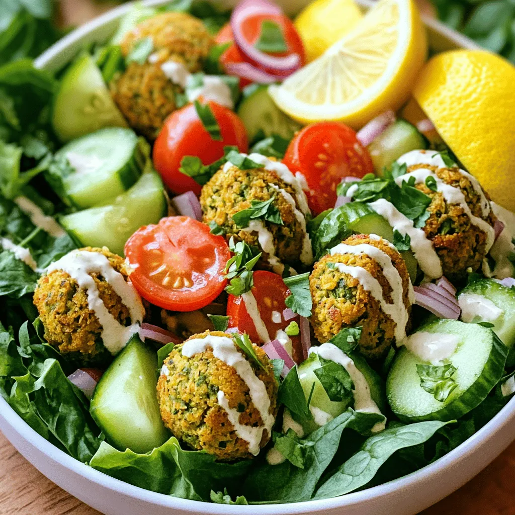 Baked Falafel Bowls Gesunde und leckere Mahlzeit