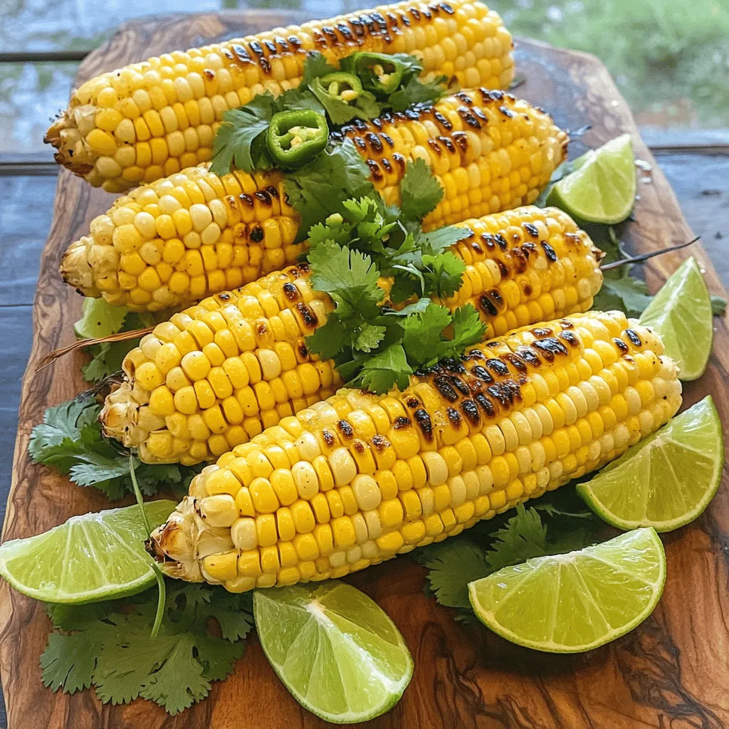 Mais mit Jalapeno-Knoblauchbutter köstlich zubereiten