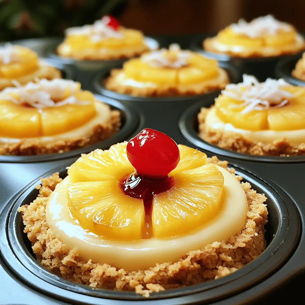 - 1 Tasse zerbröselte Kekse (Digestive) - 200 g Frischkäse, weich - 1 Dose Ananasscheiben in Saft