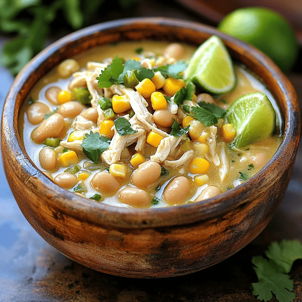 Instant Pot White Chicken Chili Einfach und Herzhaft