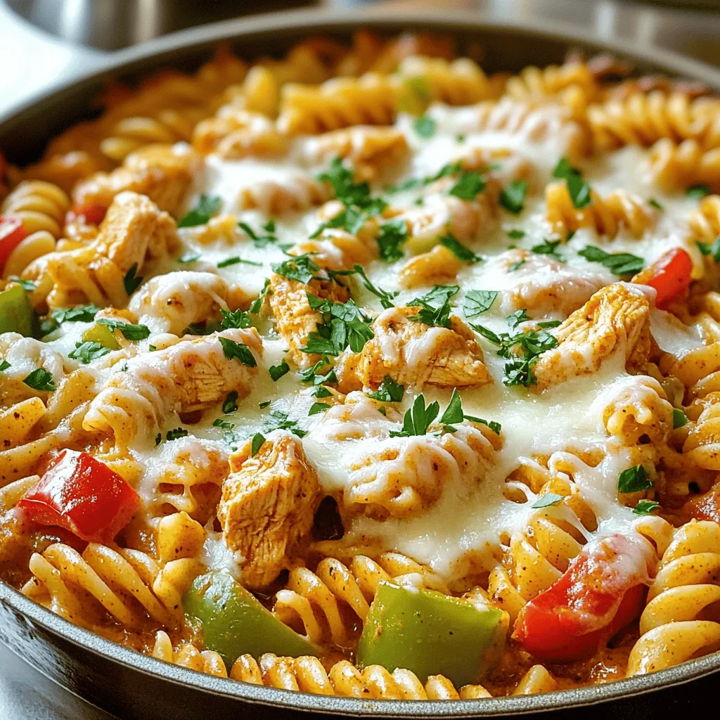 One Pot Creamy Cajun Chicken Pasta Bake Genuss