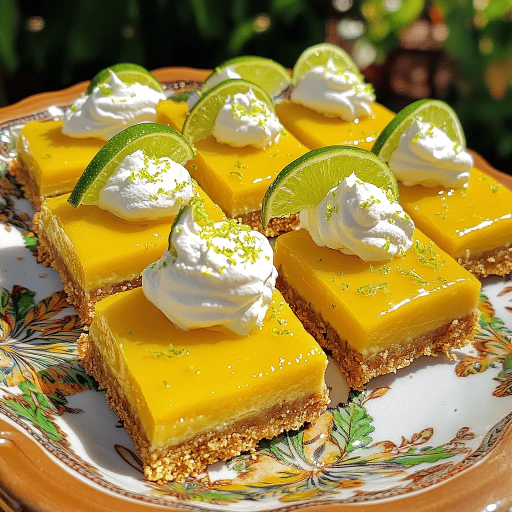 Key Lime Pie Bars Einfach und Lecker Zubereiten