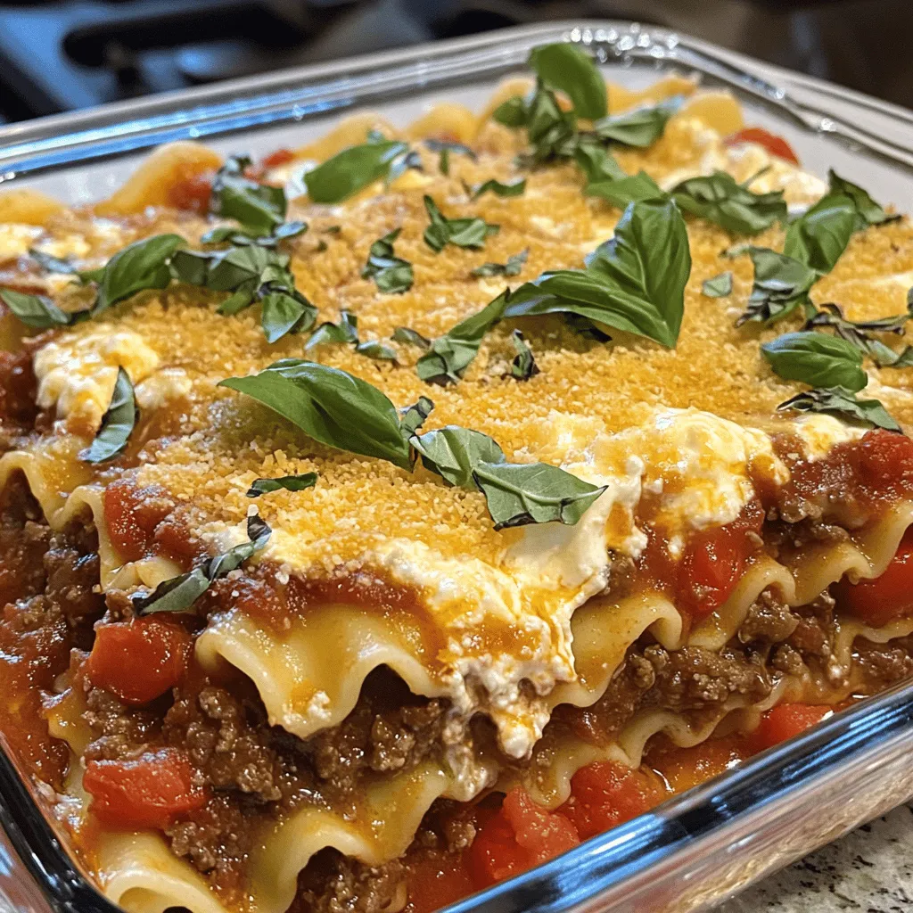 San Giorgio Lasagna Köstliches Rezept für Genießer