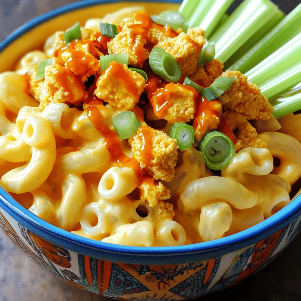 Vegan Buffalo Tofu Mac and Cheese Kraftvolles Rezept