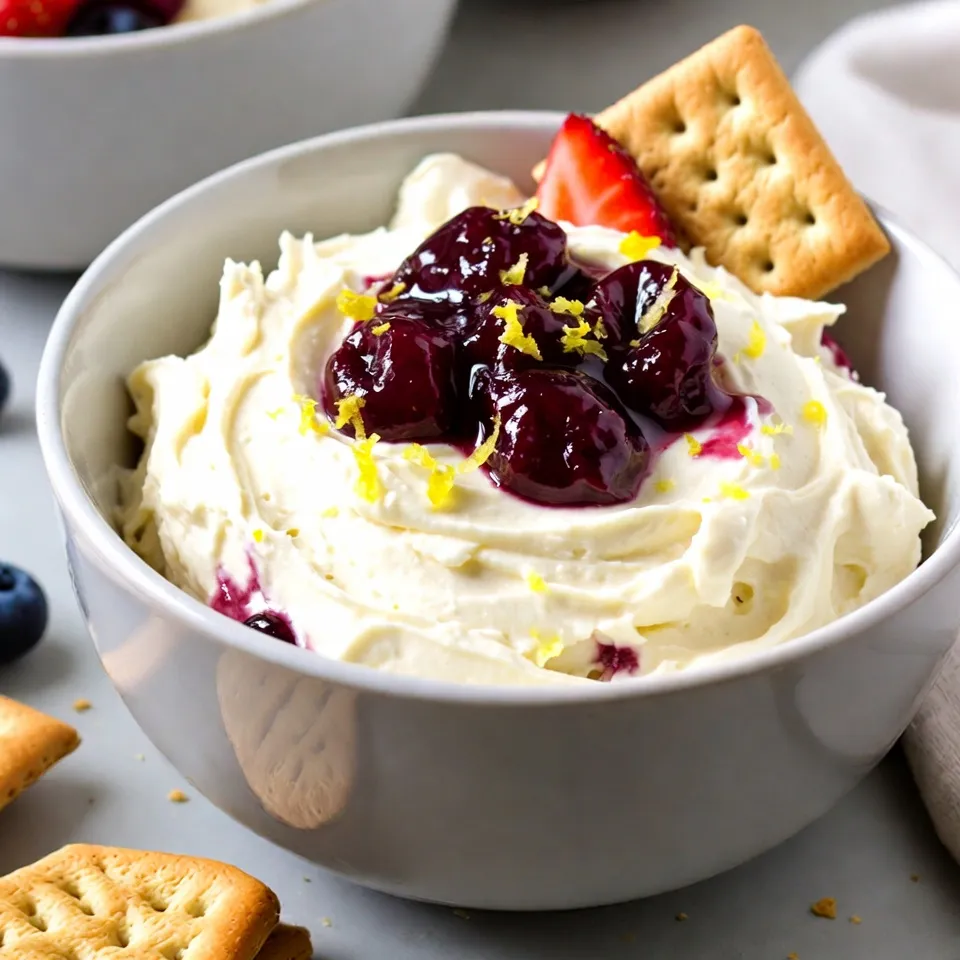 Cherry Cheesecake Dip Einfach und Köstlich Rezept