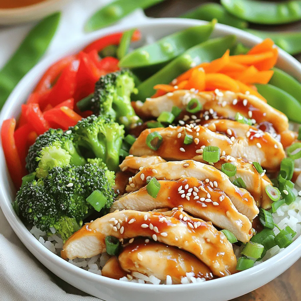Einfaches Chicken Teriyaki Bowls Saftige und Leckereien