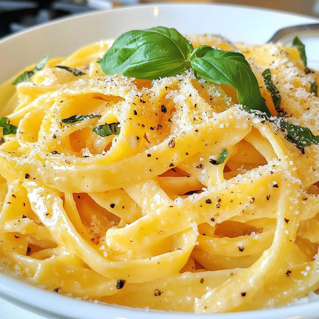 Roasted Red Pepper Alfredo Cremige Pasta Genuss