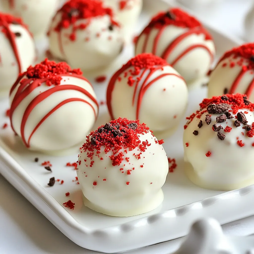 Red Velvet Oreo Truffles Leckerer Genuss für jeden