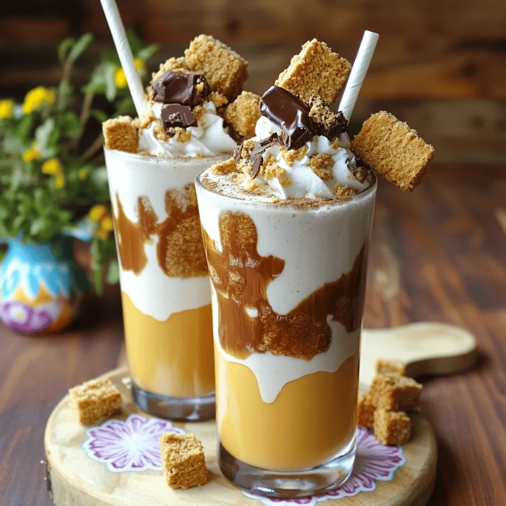 Für einen cremigen Biscoff Keksbutter-Milchshake brauche ich einige Hauptzutaten. Diese sind wichtig, um den perfekten Geschmack zu erzielen. Die wichtigsten Zutaten sind: