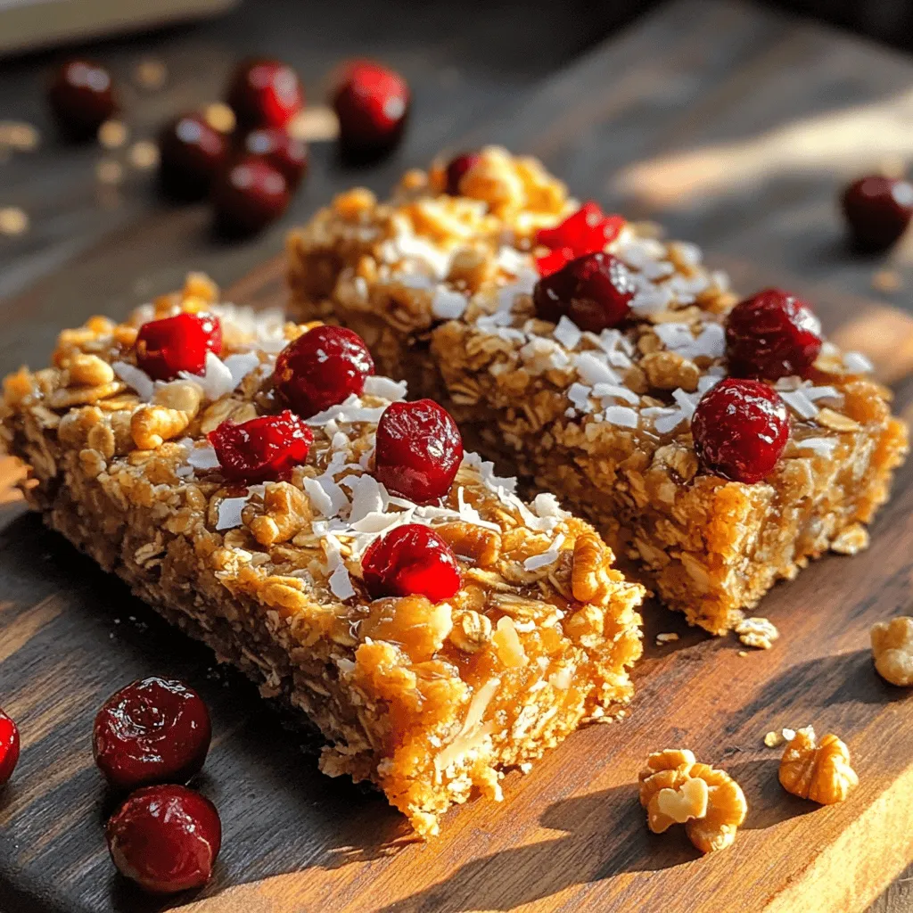 Cherry Oat Breakfast Bars einfach und nahrhaft genießen
