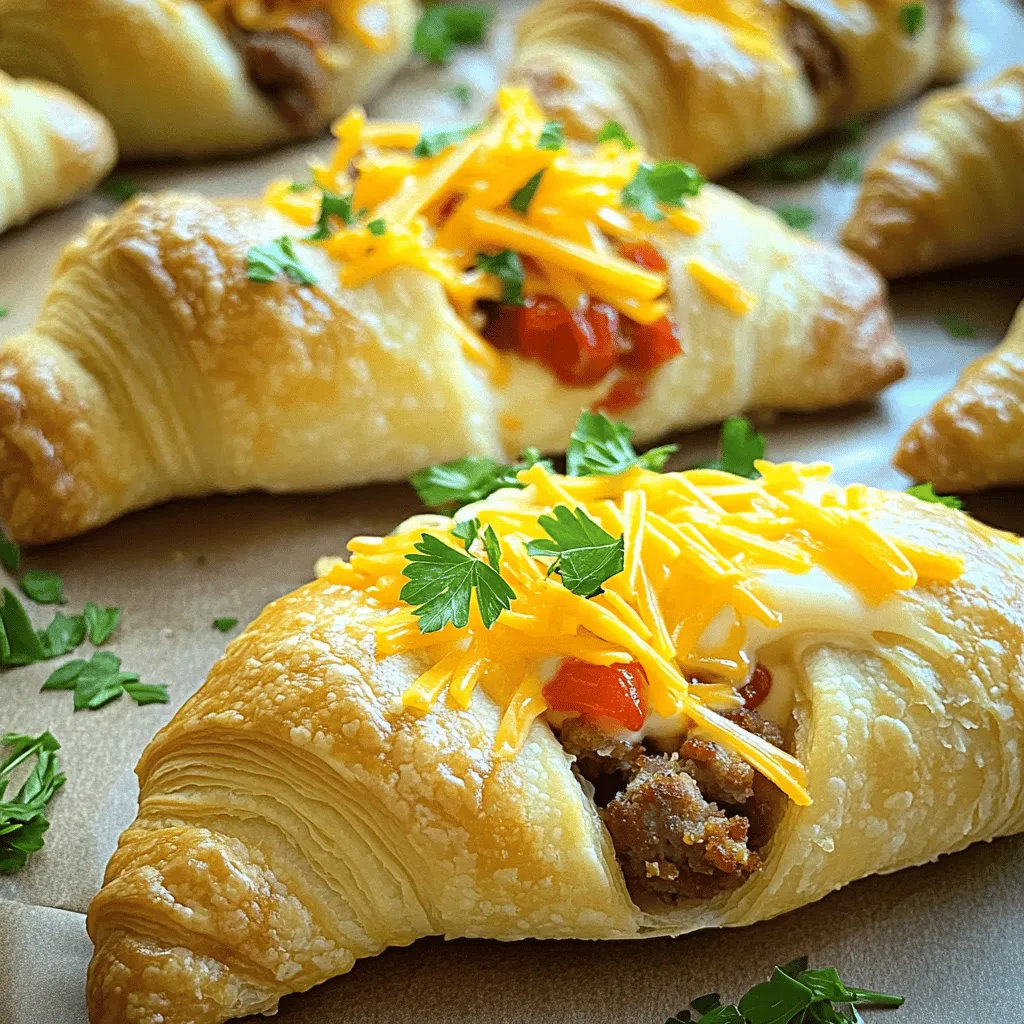 Um die besten Rotel Wurst & Frischkäse Crescents zu machen, brauche ich einige wichtige Zutaten. Hier ist eine Liste: