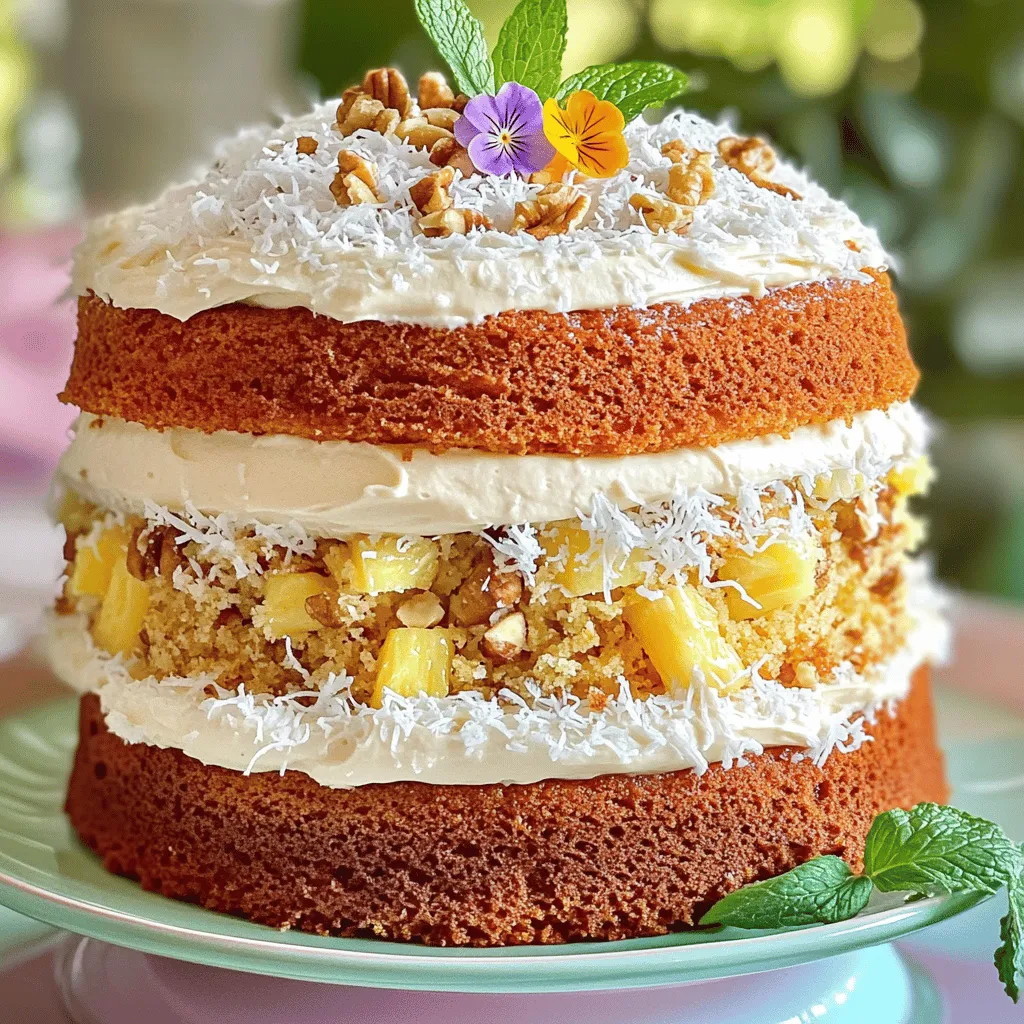 Der Oster-Hummingbird-Kuchen ist ein echter Genuss. Hier sind die Zutaten, die du brauchst: