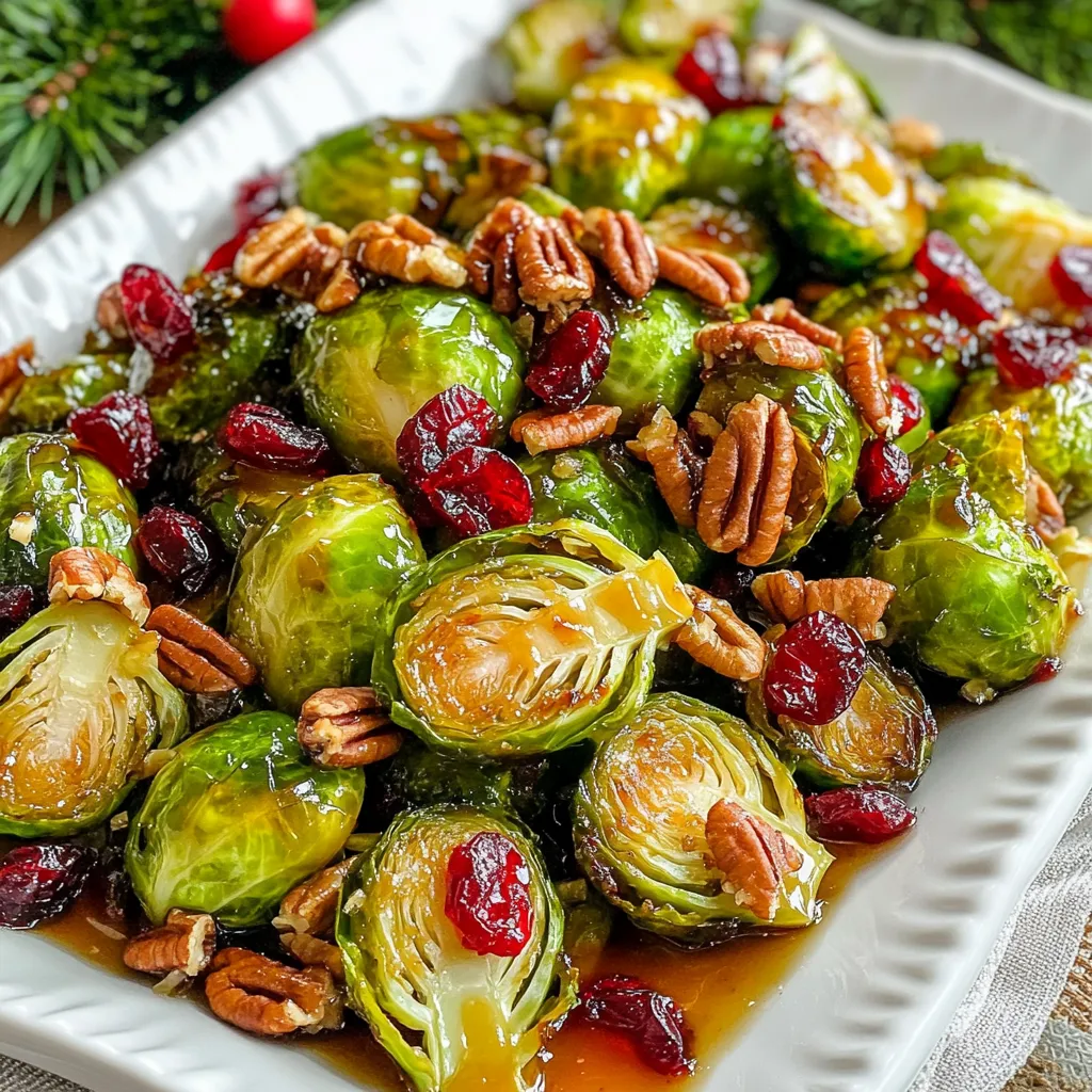 Maple Glazed Brussels Sprouts Leckeres Rezept Entdecken