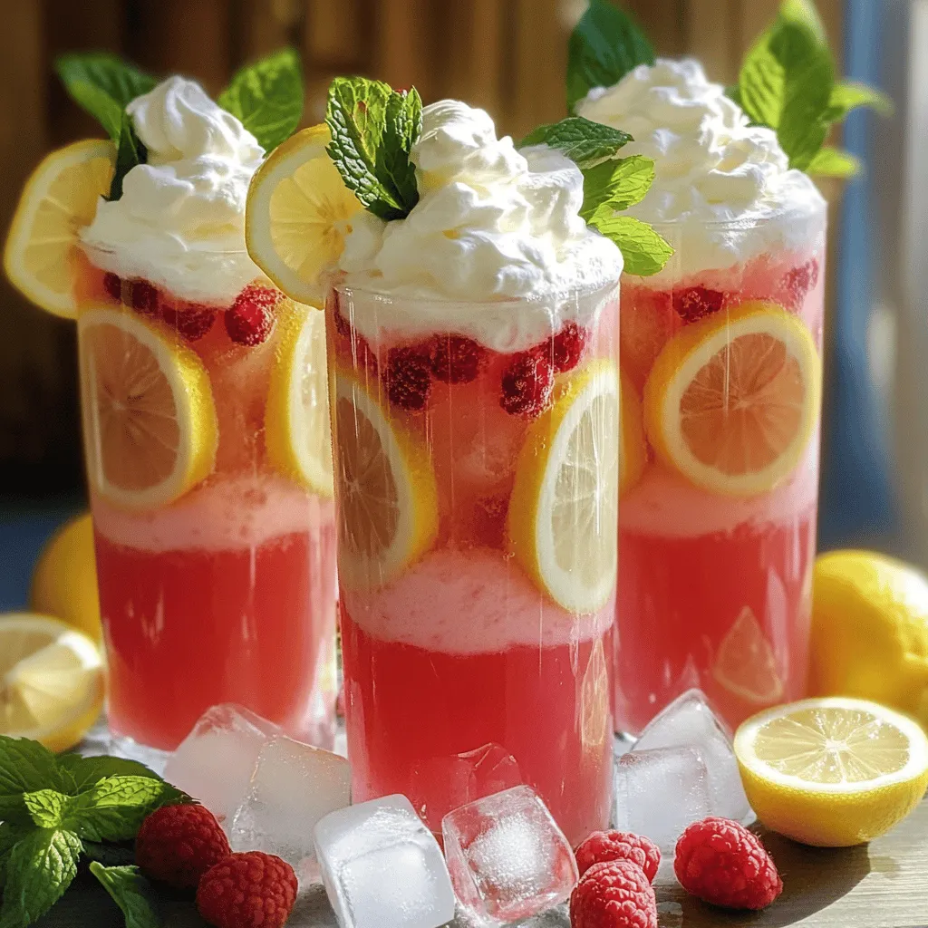 Kühle dich mit diesem schaumigen Limonaden-Rezept!