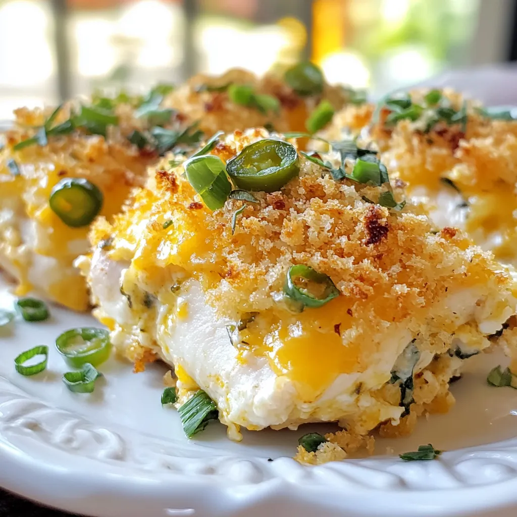 Jalapeño Popper Chicken Bake Köstlicher Genuss für alle