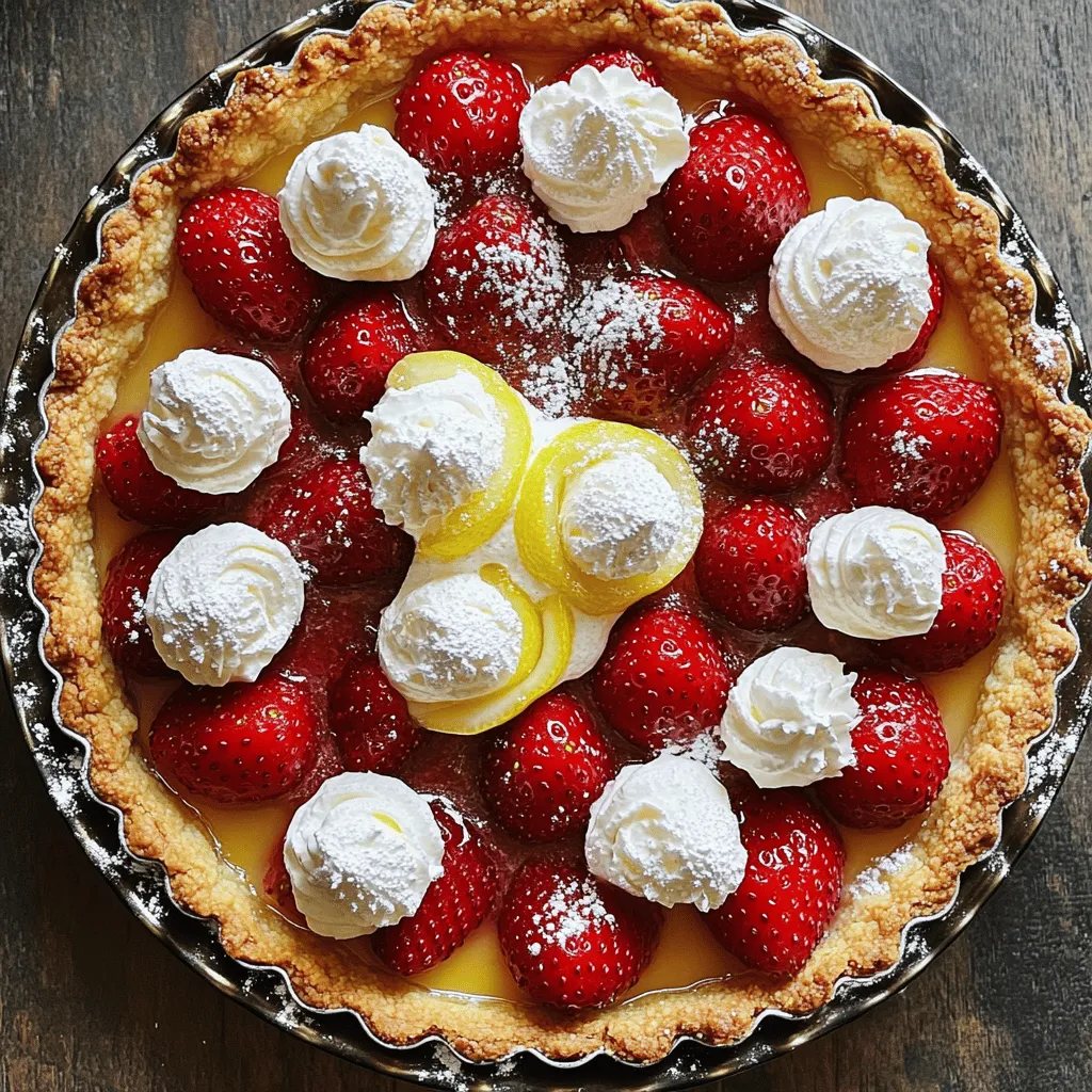 Erdbeerkuchen köstlich und einfach zubereiten