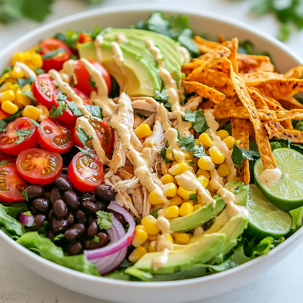 Southwest Chicken Salad köstlicher Genuss für jeden Tag