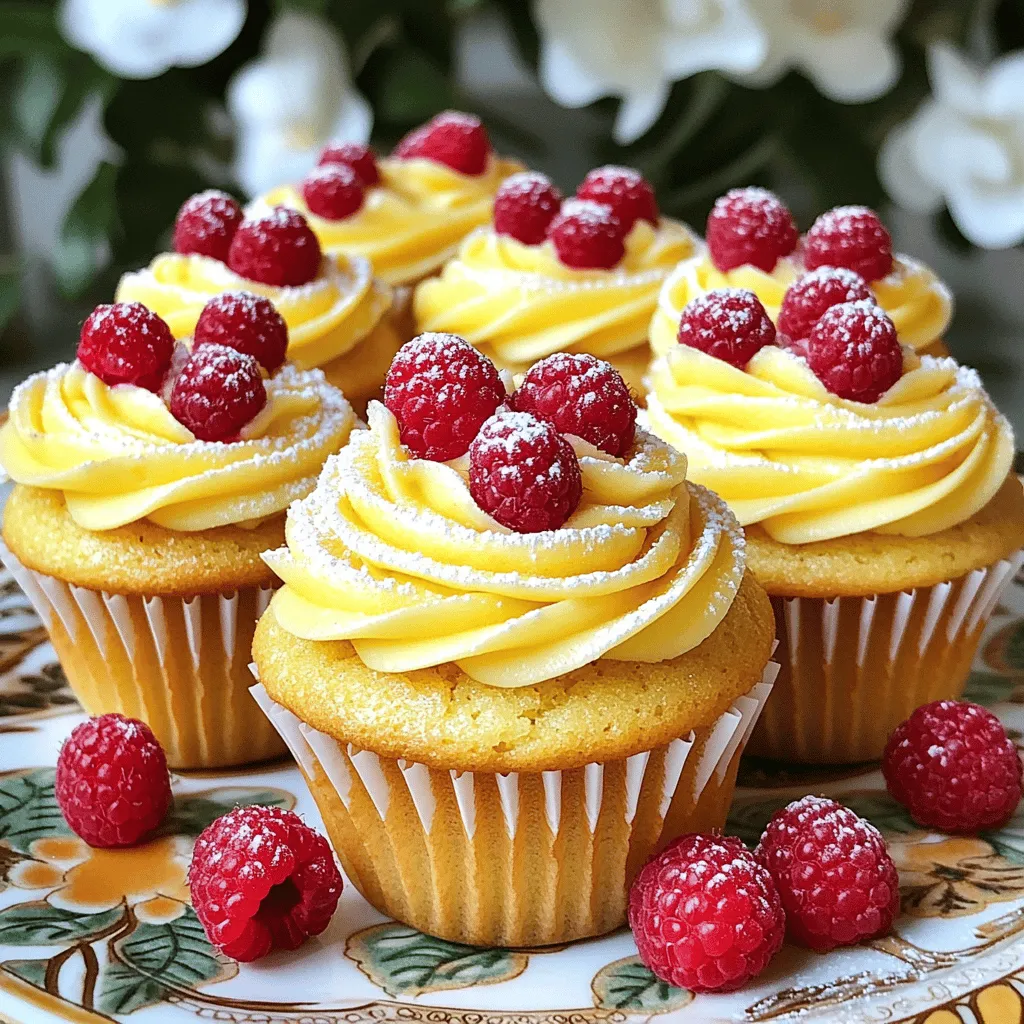 Raspberry Lemon Heaven Cupcakes himmlisch lecker