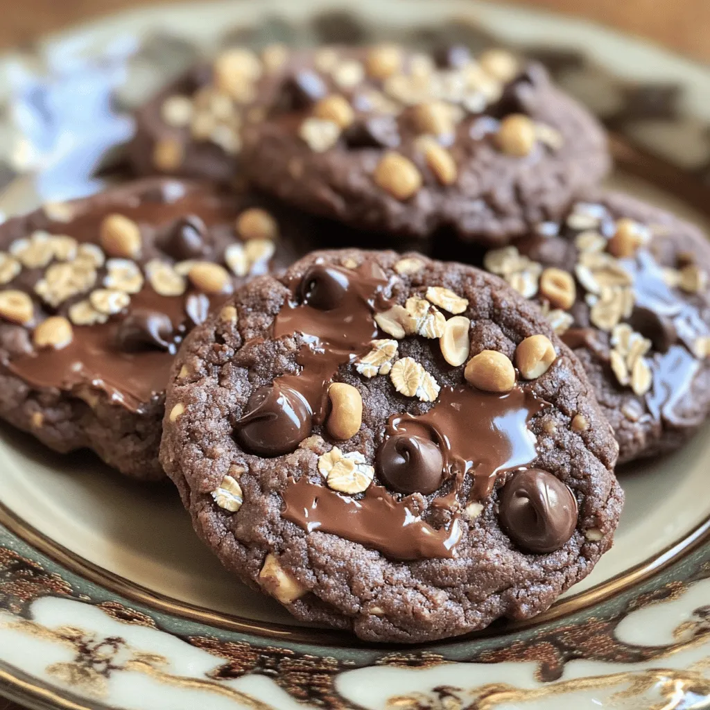 No-Bake Chocolate Peanut Butter Cookies Einfach Und Lecker