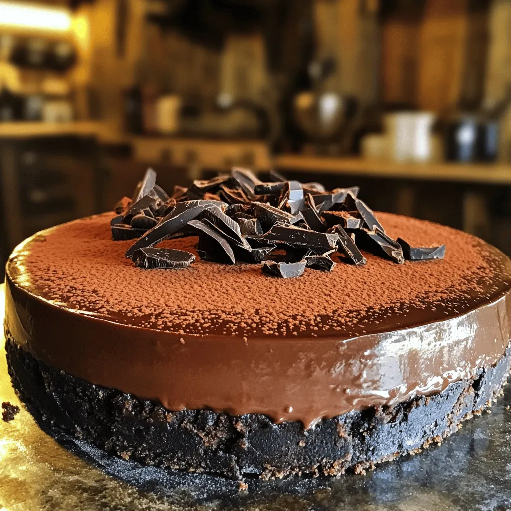 Junior&#8217;s Chocolate Mousse Cheesecake Köstliche Freude