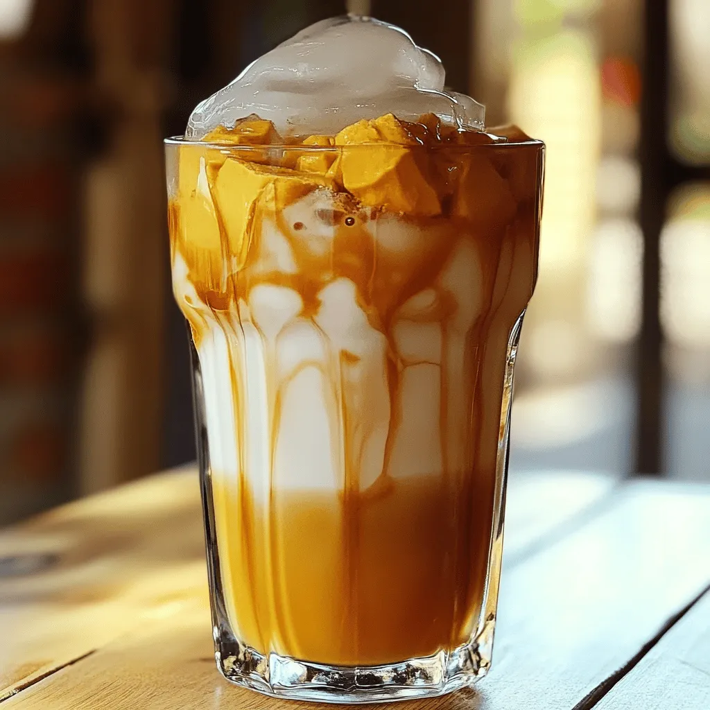 Um echten Thai-Eistee zuzubereiten, brauchst du einige einfache Zutaten. Für das Rezept benötigst du vier Tassen Wasser, vier Teebeutel schwarzen Tee, ½ Tasse Zucker, ½ Tasse Kondensmilch und ½ Tasse Vollmilch. Du kannst auch pflanzliche Milch verwenden. Eiswürfel sind wichtig, um den Tee kühl zu halten. Optional kannst du ½ Teelöffel Vanilleextrakt hinzufügen, um den Geschmack zu verfeinern.