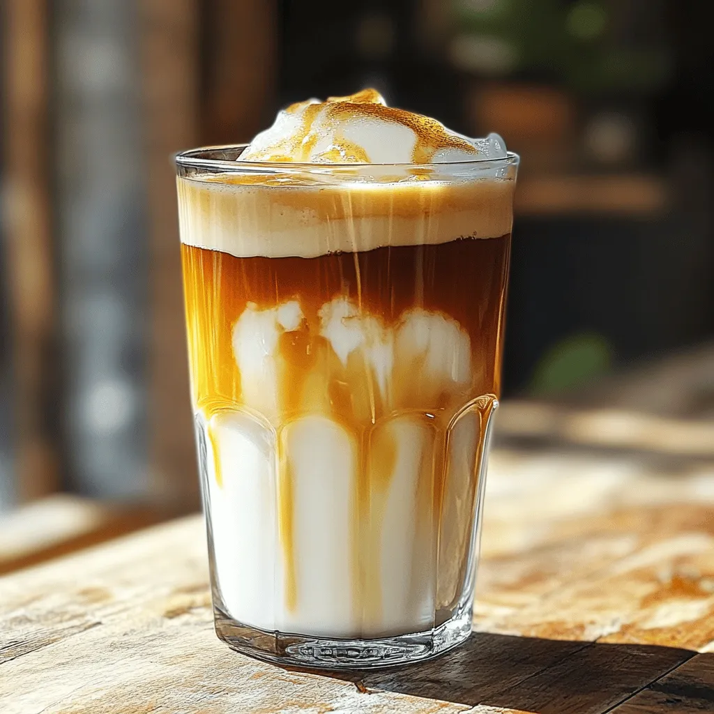 Authentic Thai Iced Tea Einfache und Exotische Erfrischung