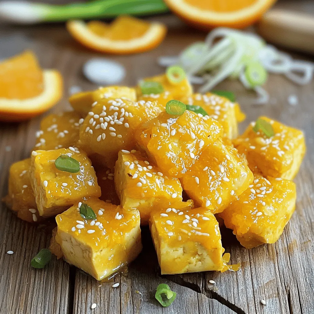 Crispy Orange Tofu Fakeout Leckere Genussvariation