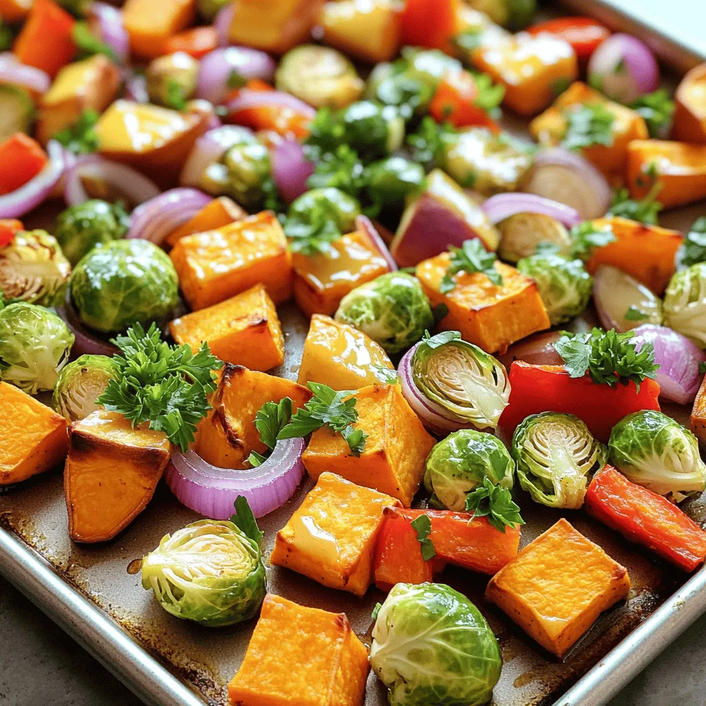 Sheet Pan Maple Dijon Roasted Veggies Leckere Wahl