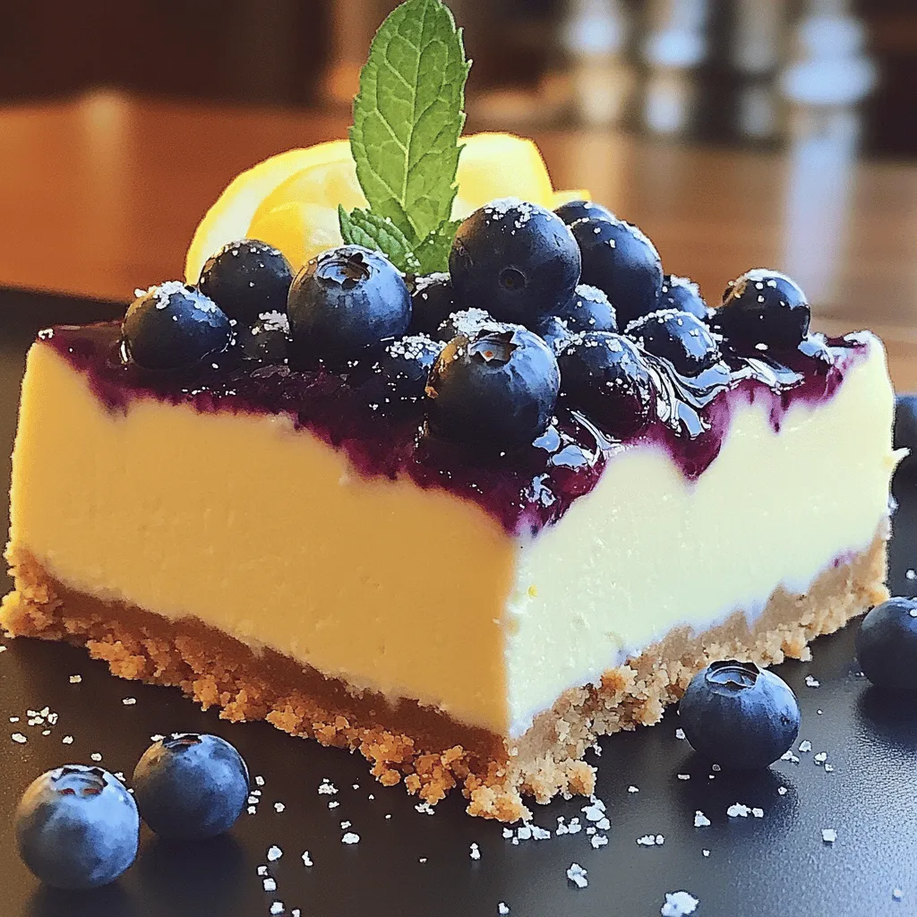 Blaubeer No Bake Cake Frisch und Einfach Zubereiten