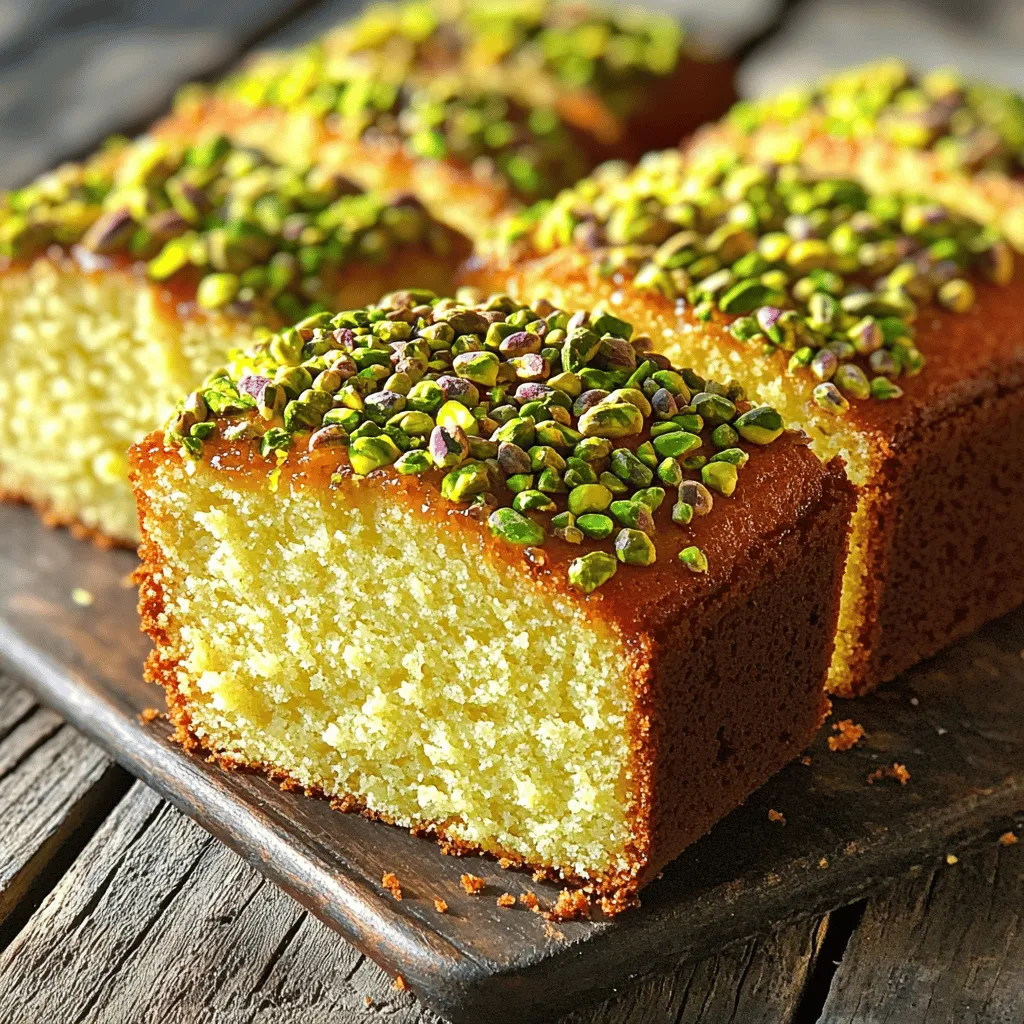 Feuchter Pistazienkuchen Einfaches und leckeres Rezept