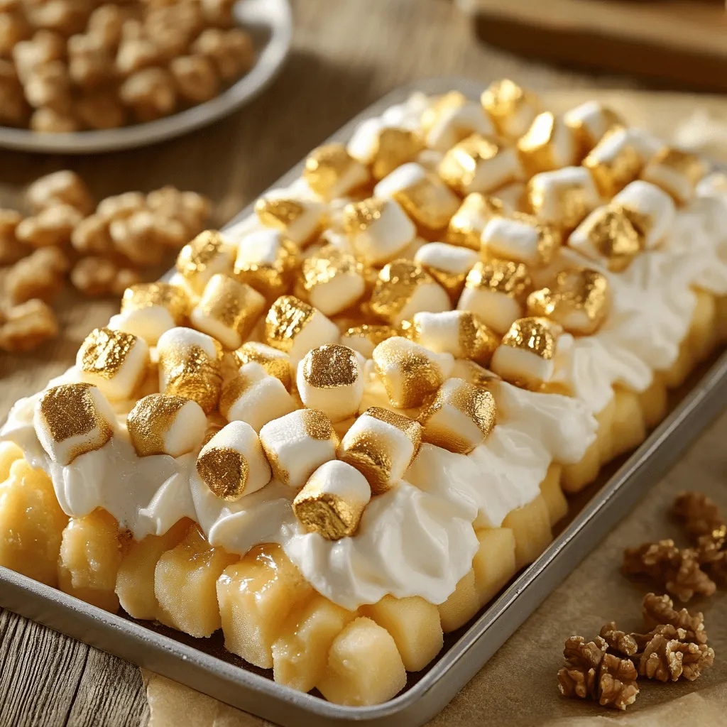 Für den Süßkartoffelauflauf mit Marshmallows sind die Zutaten einfach und lecker. Die Hauptzutat sind Süßkartoffeln. Sie geben dem Auflauf eine tolle Süße und cremige Textur.