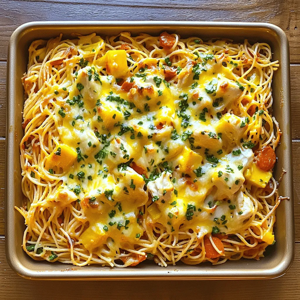 Monterey Chicken Spaghetti Bake Köstlicher Genuss