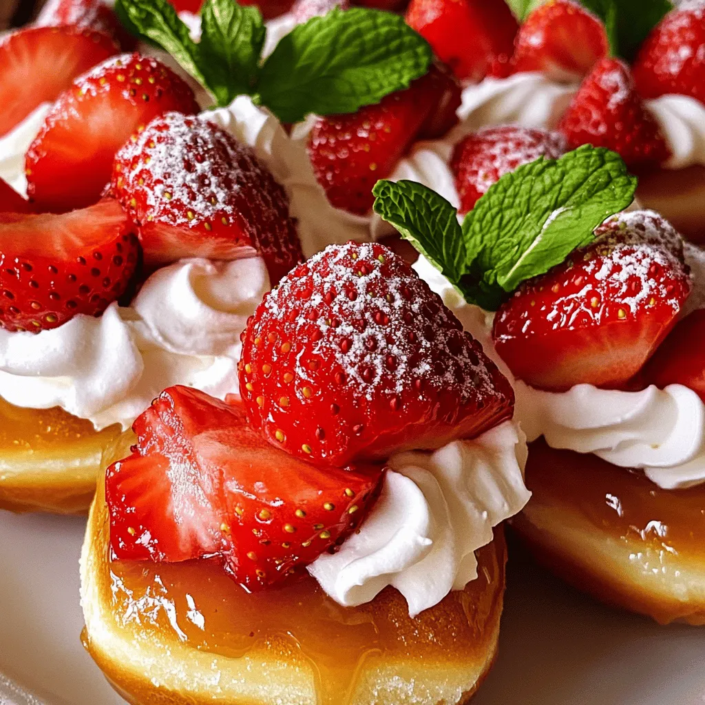 Leckeres Strawberry Doughnut Shortcake Rezept leicht gemacht