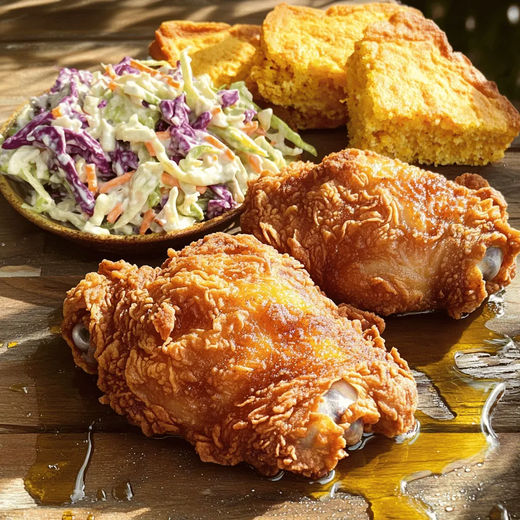 Crispy Fried Chicken Lecker und Knusprig Genießen