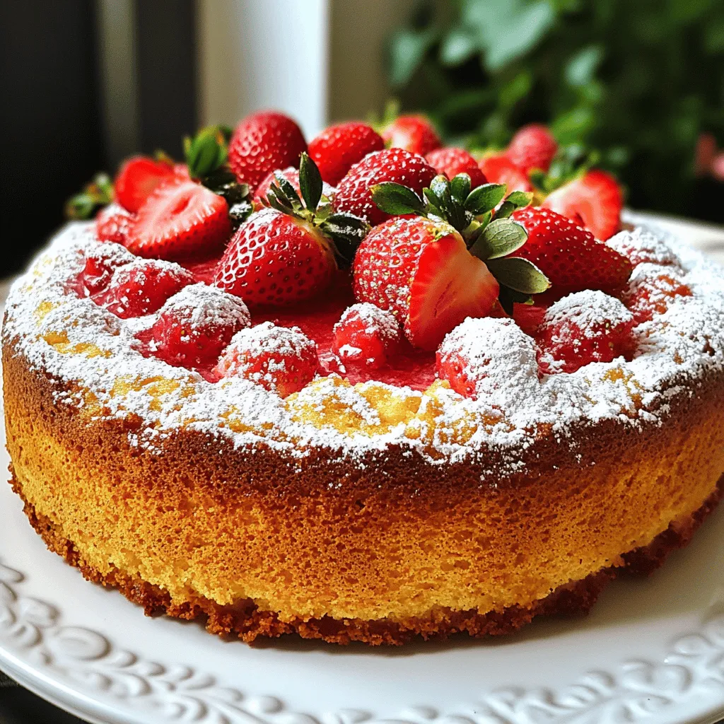Erdbeer Kuchen lecker und einfach zubereiten