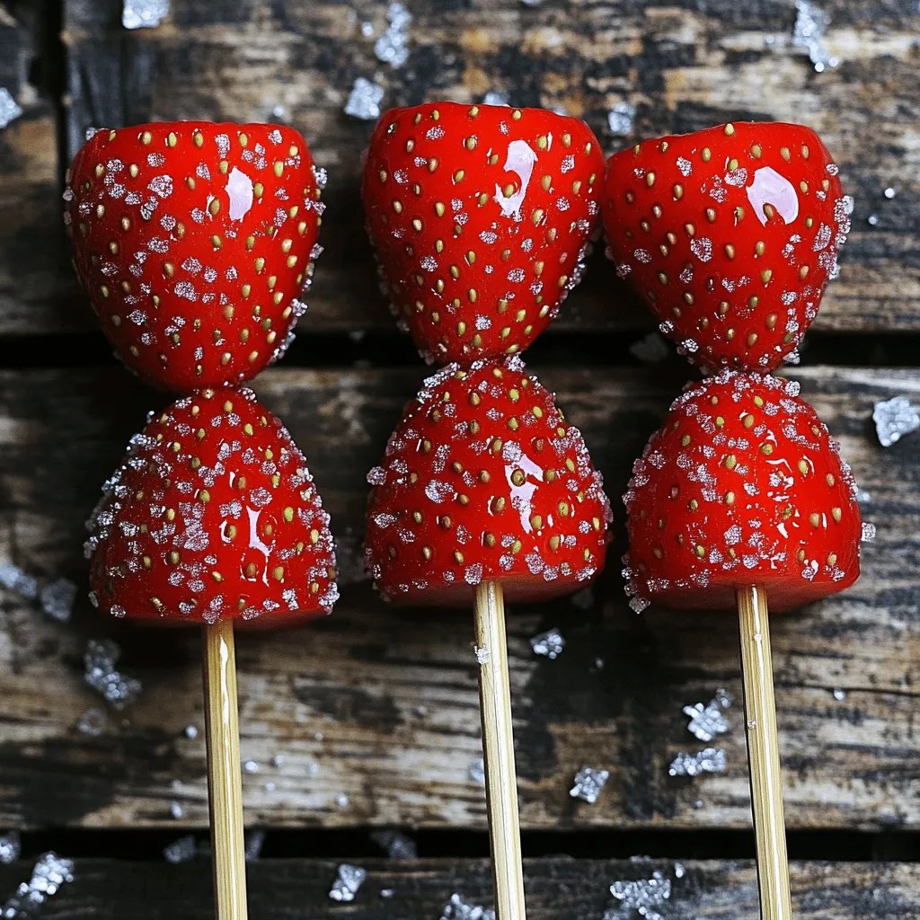 Tanghulu köstliche kandierte Früchte einfach genießen