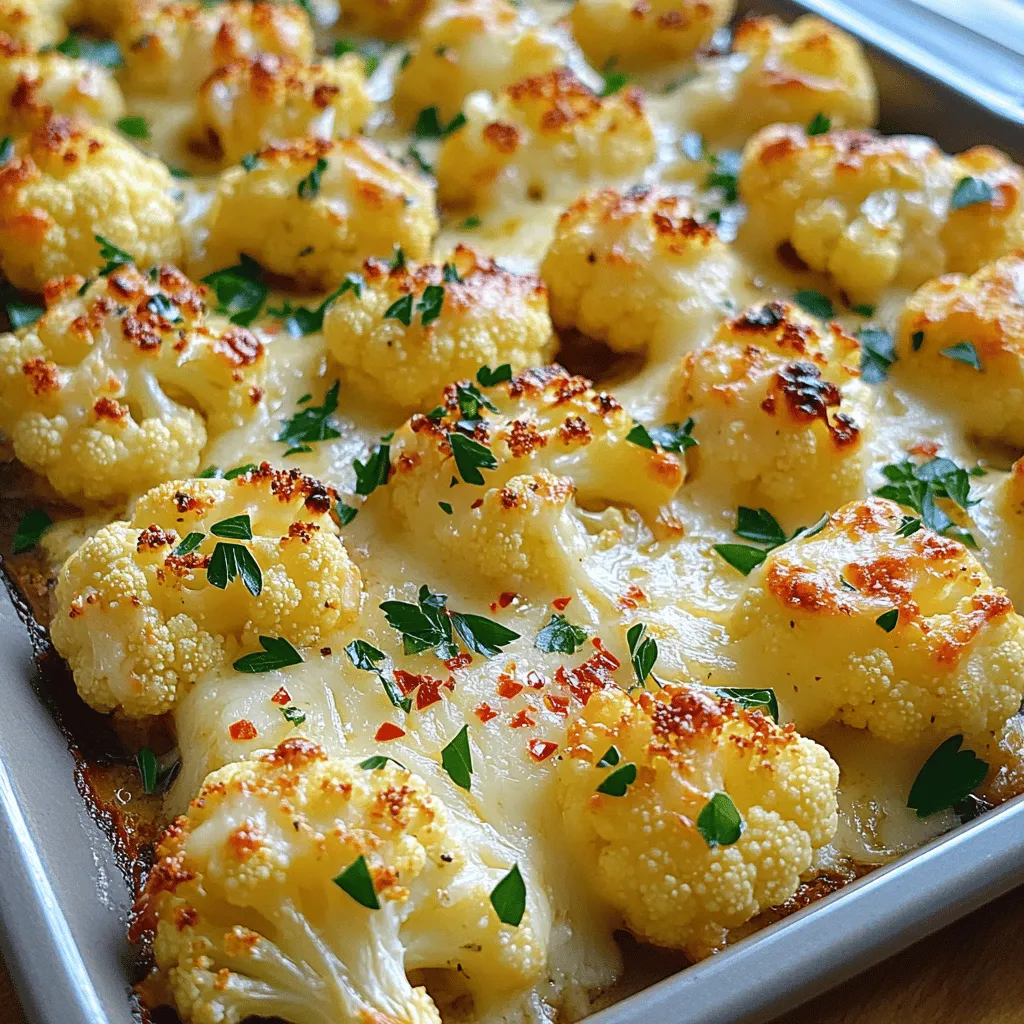 Garlic Parmesan Roasted Cauliflower Geschmacksvoll Genießen