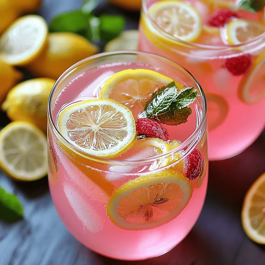 Wolkenweich Pink Lemonade Einfache und Erfrischende Rezeptideen