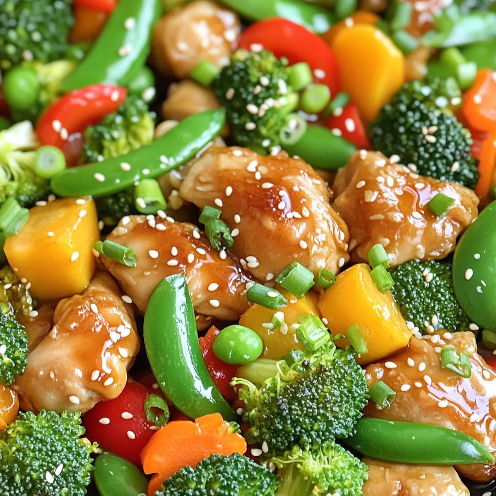 Teriyaki Chicken &#038; Veggies Sheet Pan Einfache Köstlichkeit