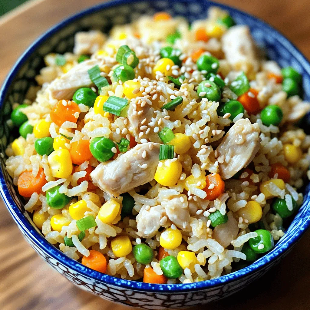 Schneller Hähnchenbratreis Einfache und köstliche Mahlzeit