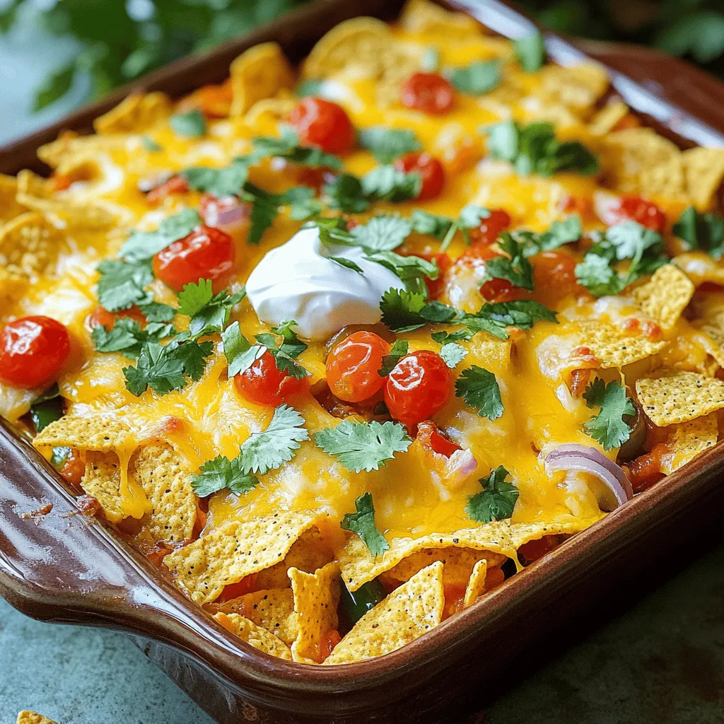Cheesy Dorito Veggie Casserole Leckeres Rezept
