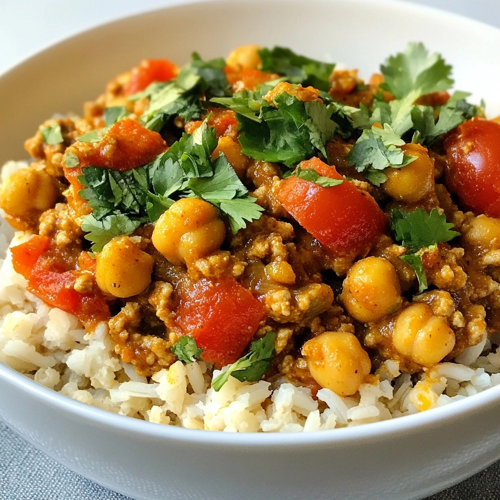 Effortless Instant Pot Turkey Chickpea Bowls Rezept