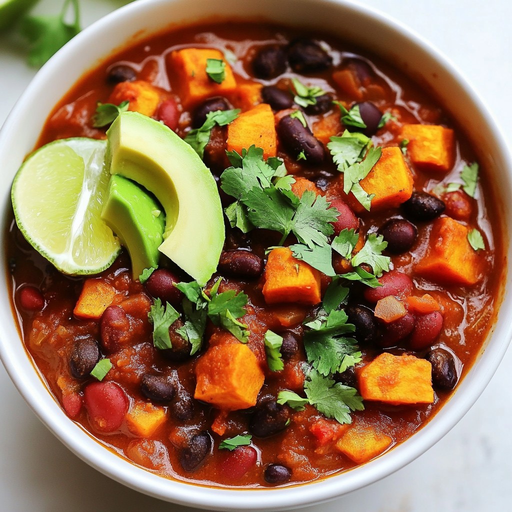 Effortless Instant Pot Sweet Potato Chili Einfach Kochen